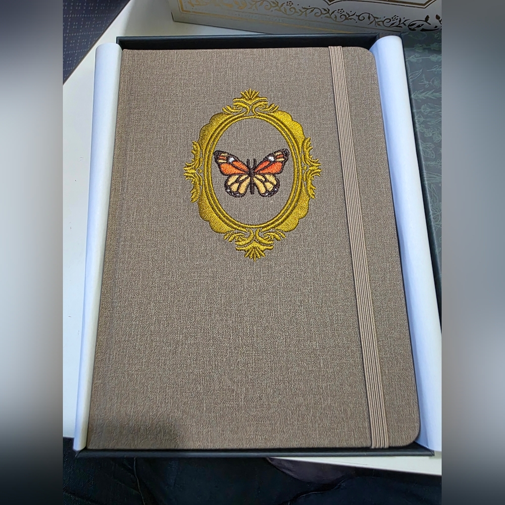 Archer & Olive Flutter In Frame Notebook - Picture 2 of 4